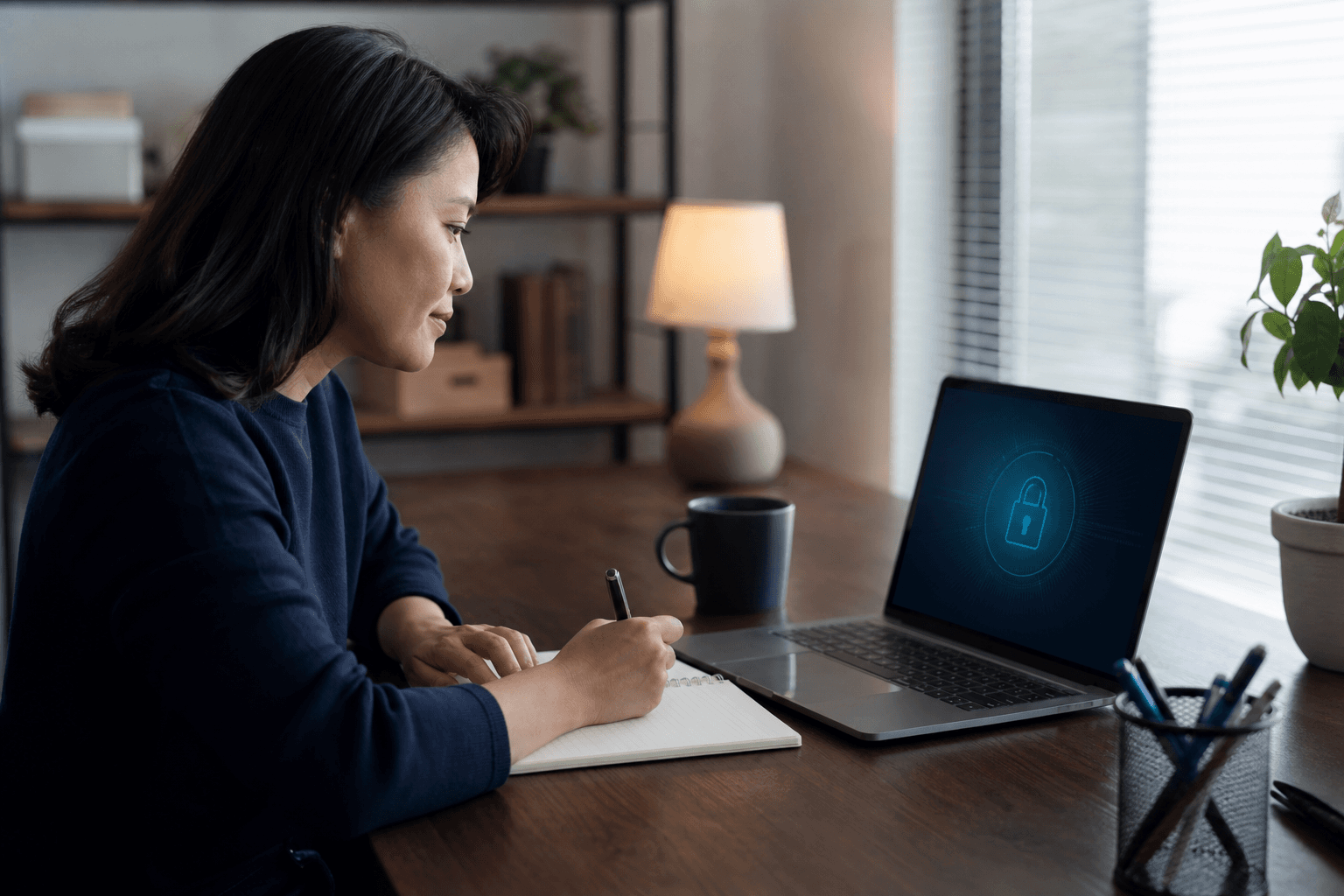 A secure workspace for small business tech habits